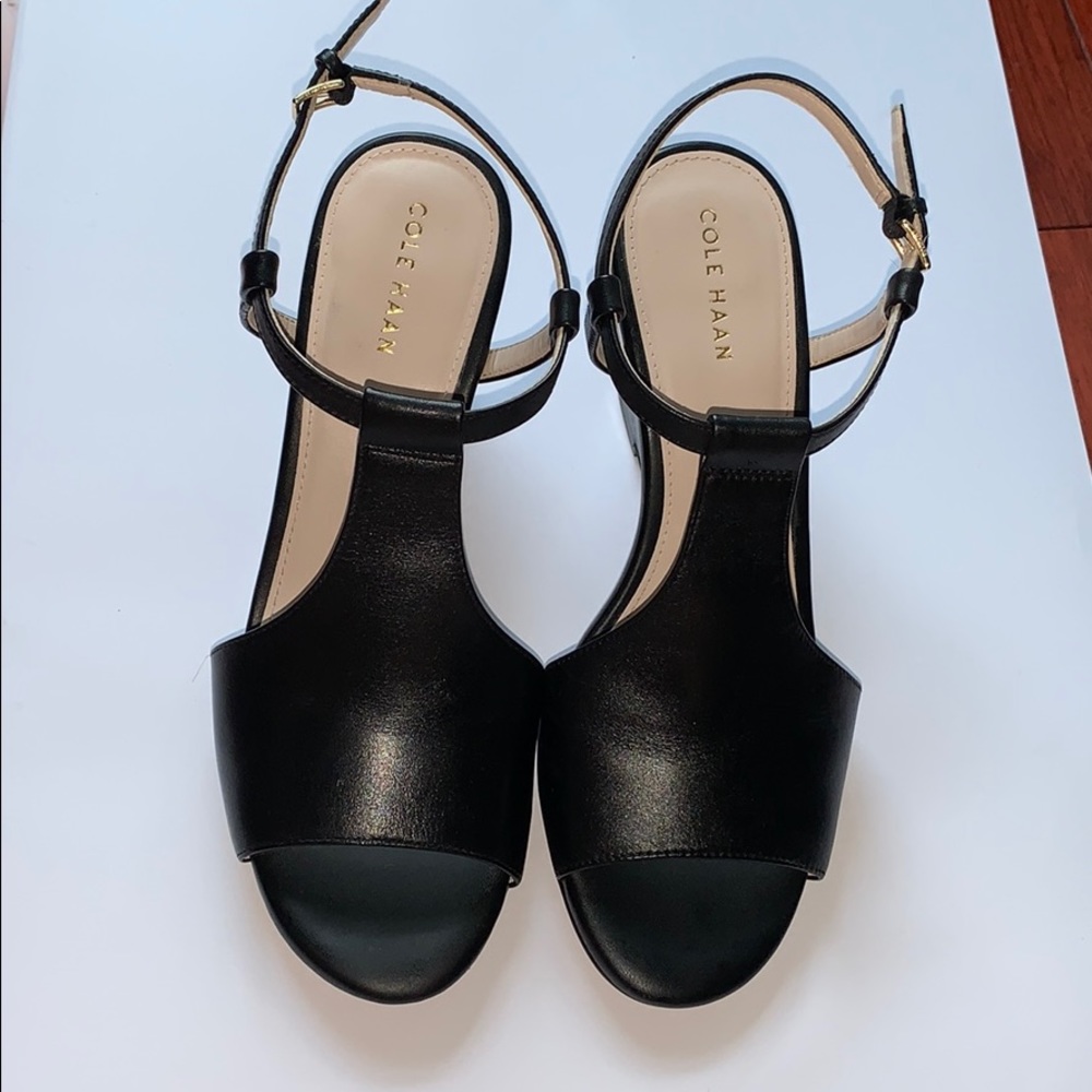 Cole Haan Maddie Open Toe Wedges 😎